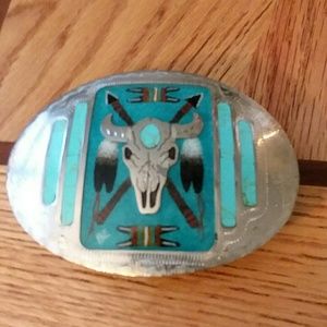 Sterling silver Belt buckle